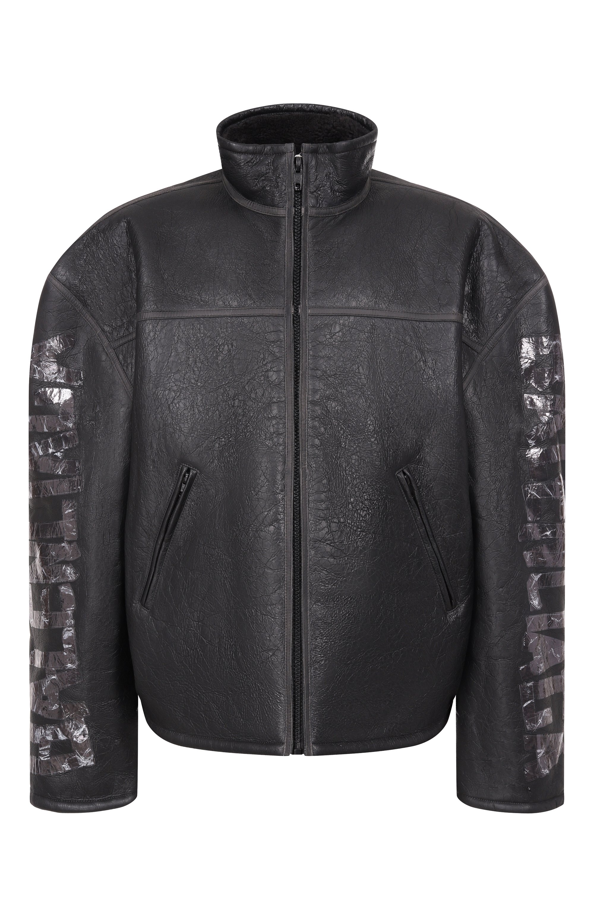 Кожаная куртка BALENCIAGA, арт. 850008/TTS07, фото 1