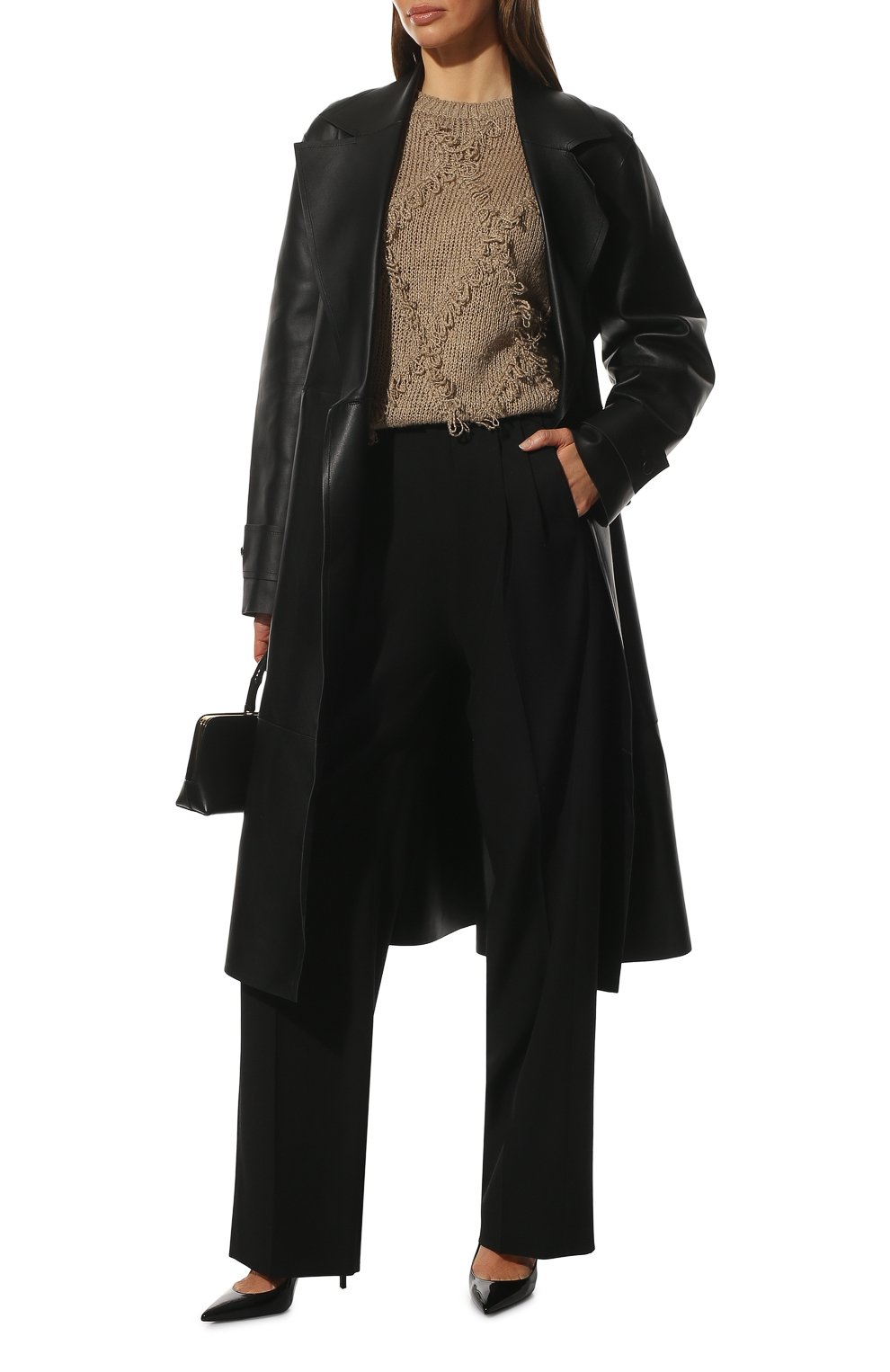 Пуловер из шелка и льна BRUNELLO CUCINELLI, арт. MCB385100, фото 2
