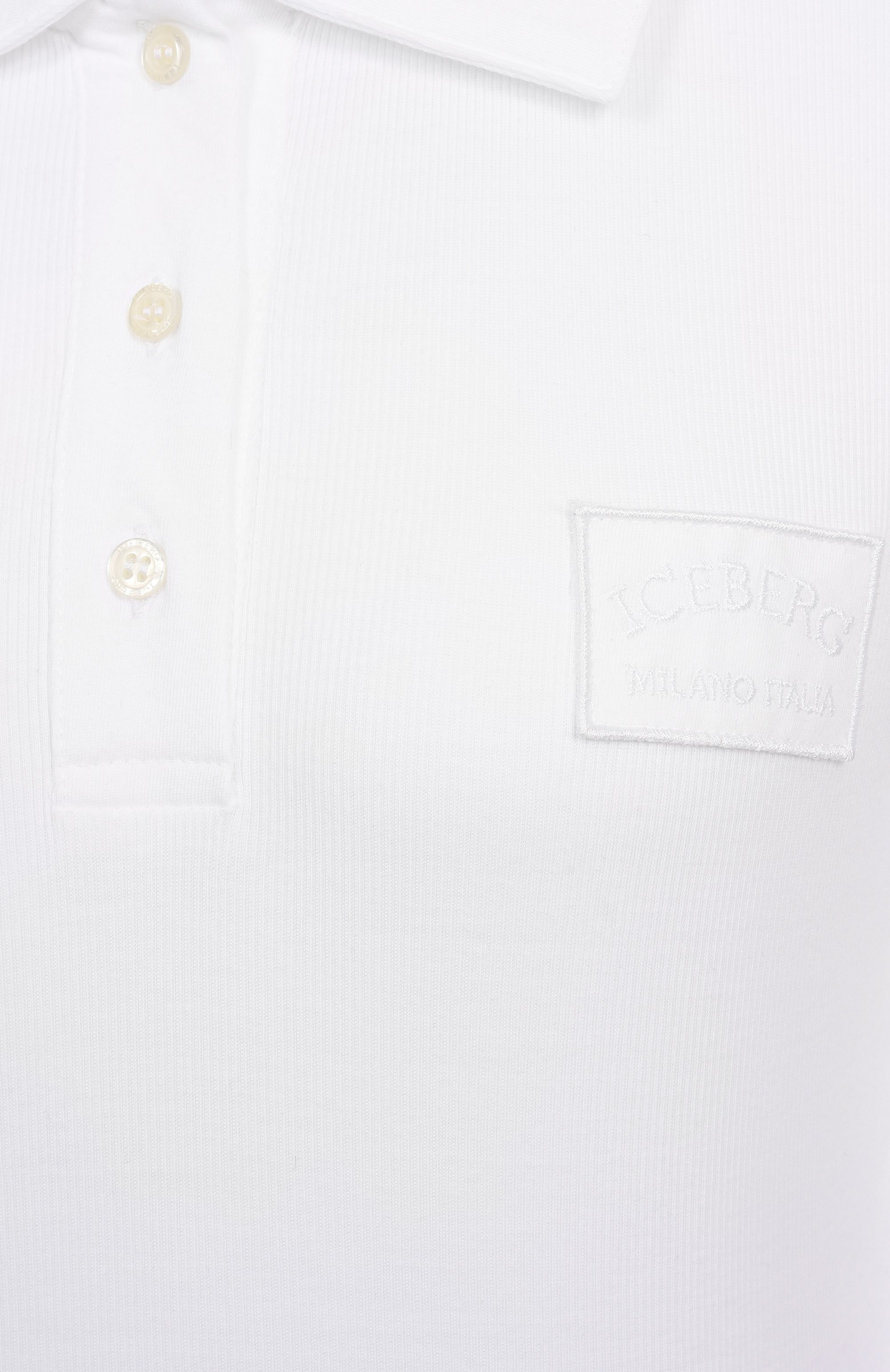 Хлопковое поло ICEBERG, арт. F071/6302, фото 6