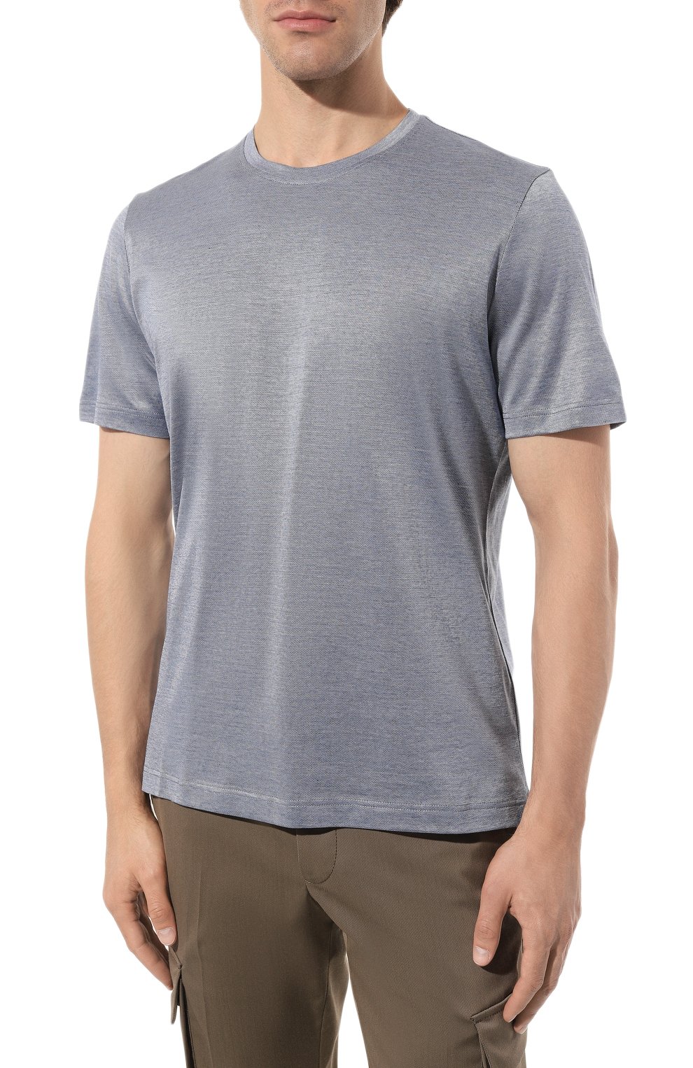 Футболка из хлоп�ка и шелка MVST, арт. 14M660.S000.B&T.MUST, фото 3