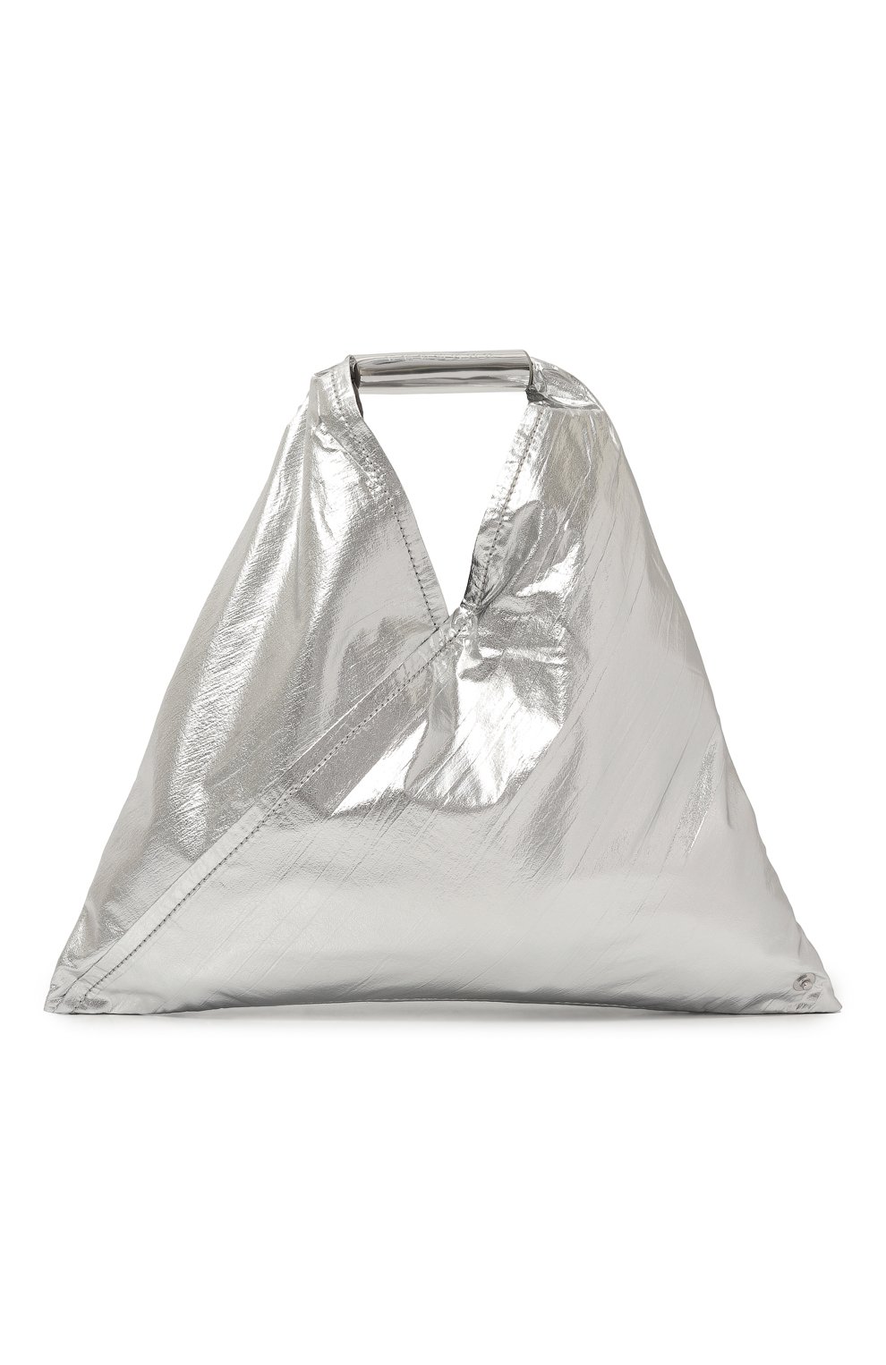 Сумка japanese MM6 серебряного цвета по цене 43450 руб., арт. SB6WD0013/P6420, фото 1 Сумка japanese MM6, арт. SB6WD0013/P6420, фото 1