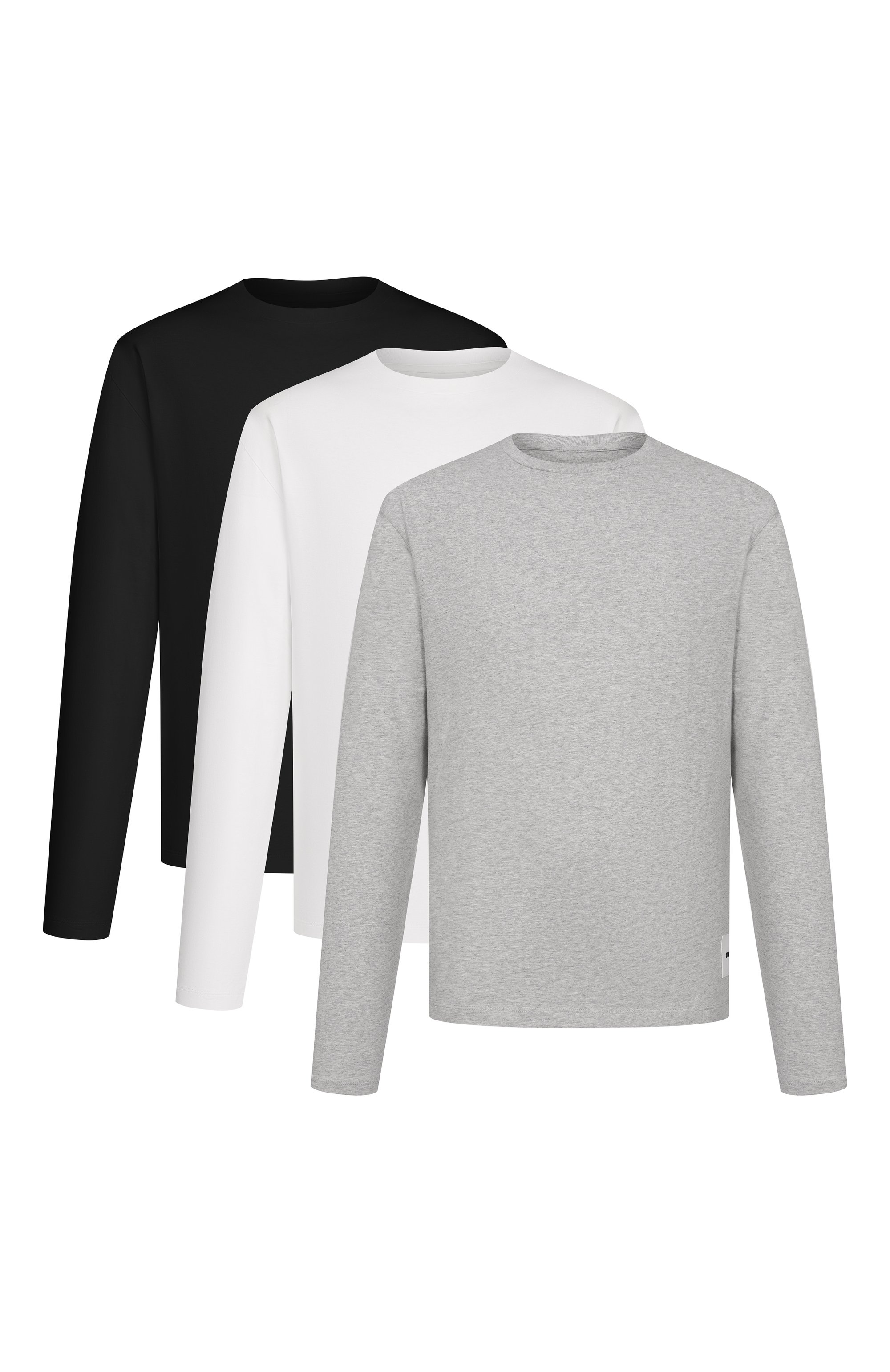 Комплект из трех лонгсливов JIL SANDER, арт. J47GC0002/JTN254, фото 1