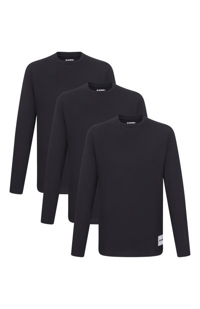Мужская комплект из трех лонгсливов JIL SANDER, арт. J47GC0002/J45048