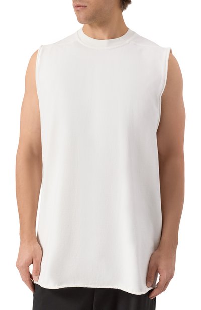 Хлопковая майка RICK OWENS, арт. RR02E1108/RIG, фото 3