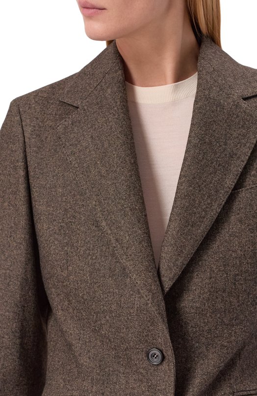 Костюм из шерсти и хлопка MVST SDG200/S0733602_SET Коричневый  SDG200/S0733602_SET Фото 6