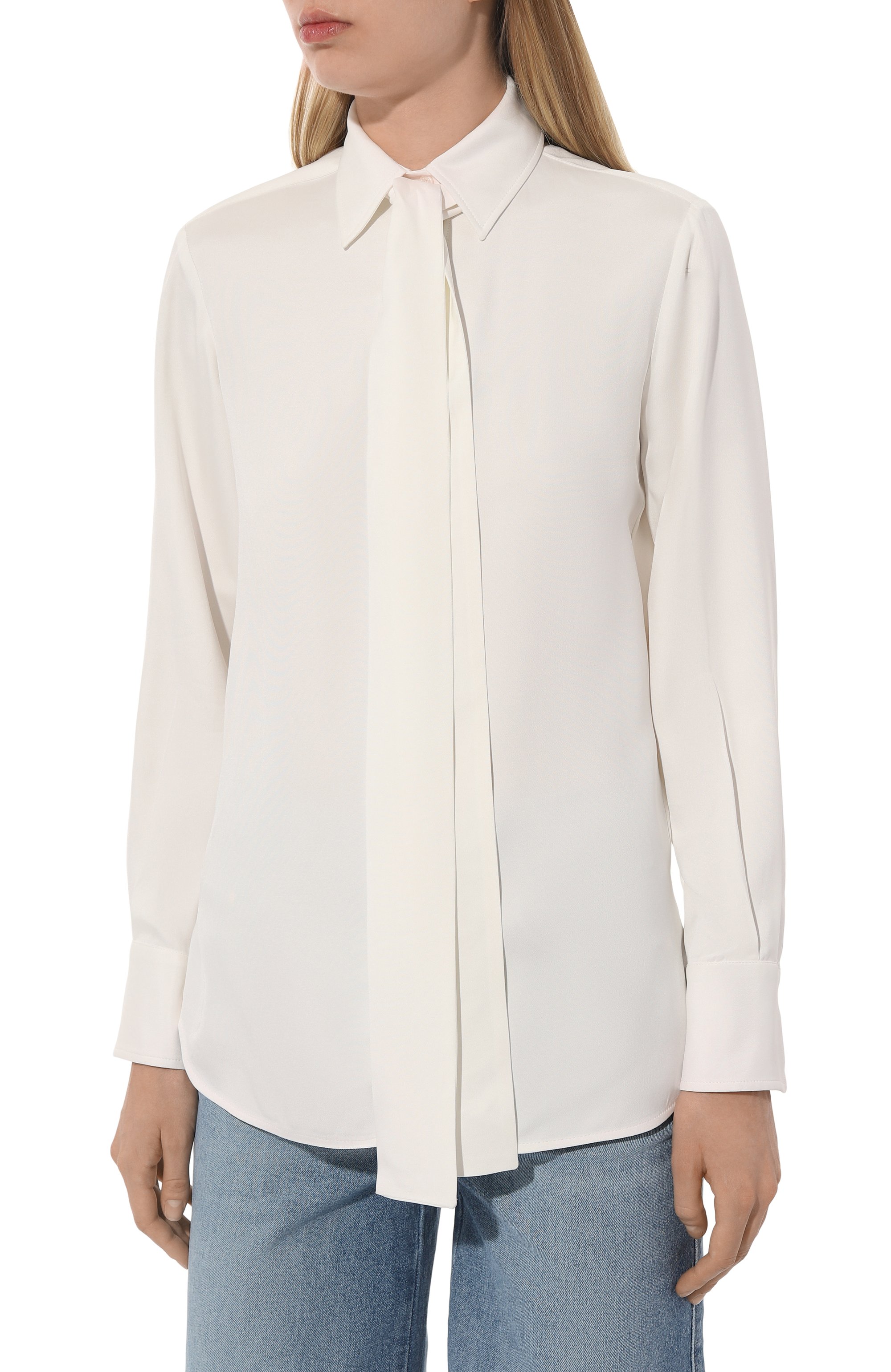 Блузка из вискозы KITON, арт. D48407K0956C, фото 3