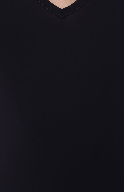Топ JIL SANDER темно-синего цвета по цене 16850 руб., арт. JSWT705046-WT477108, фото 5 Топ JIL SANDER, арт. JSWT705046-WT477108, фото 5
