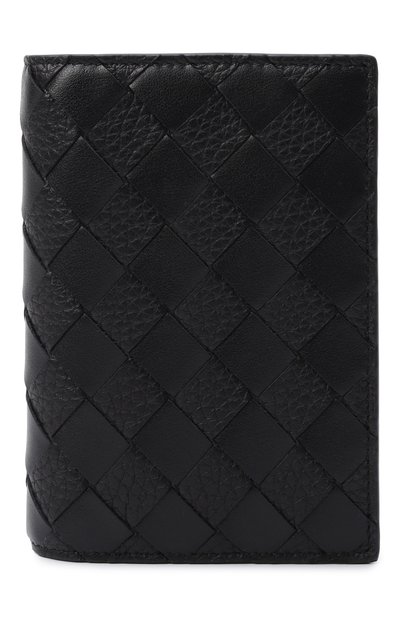 Мужской кожаная обложка для паспорта BOTTEGA VENETA, арт. 749441/V63U1