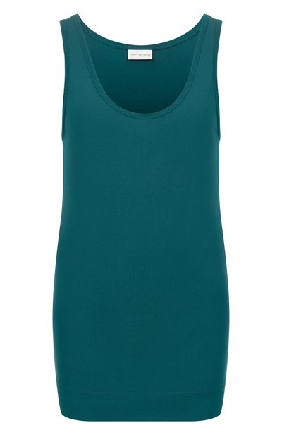 Женский хлопковая майка DRIES VAN NOTEN, арт. 131103/4600