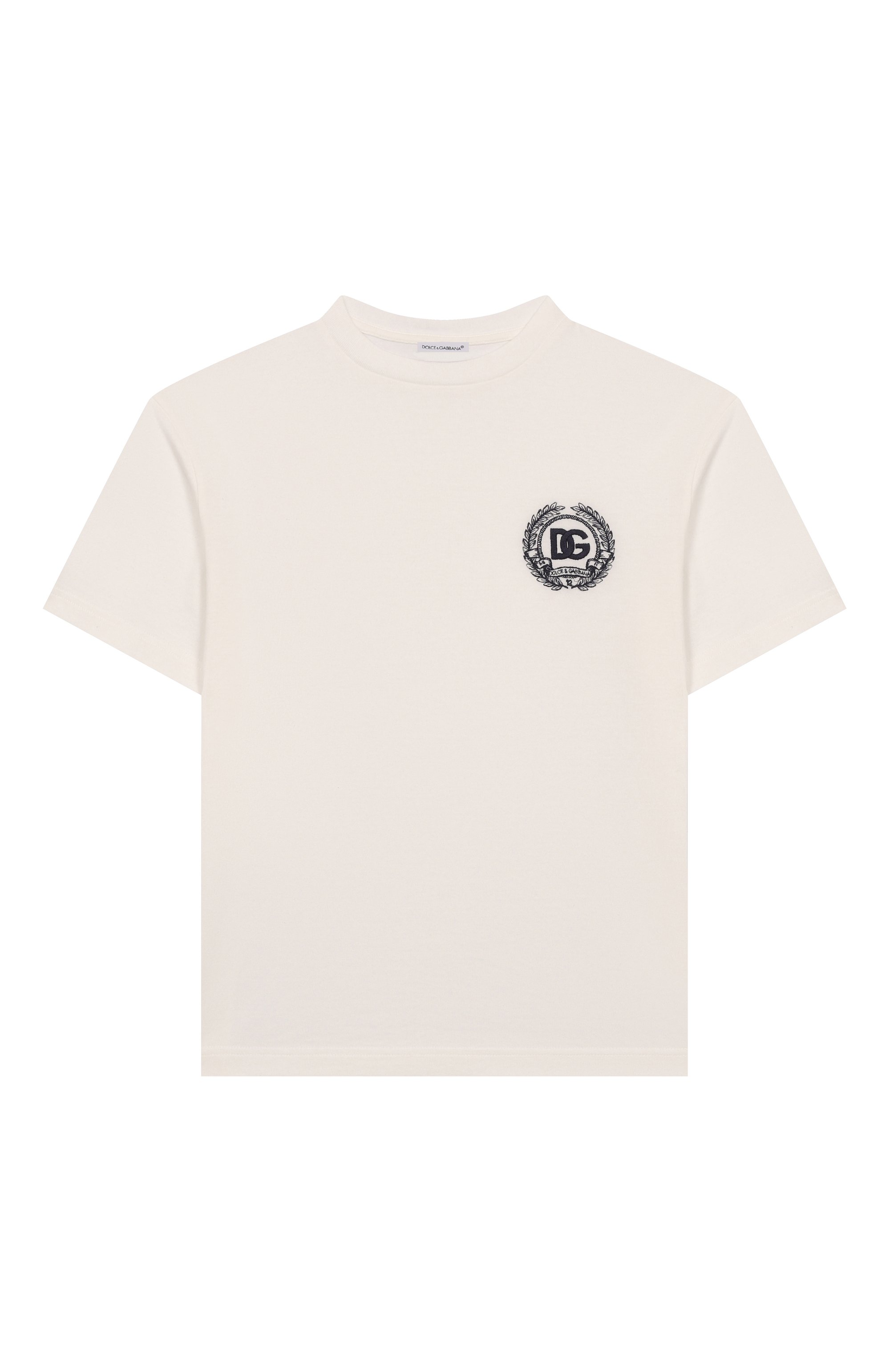 Хлопковая футболка DOLCE & GABBANA, арт. L4JTHV/G7PGK/8-12+, фото 1