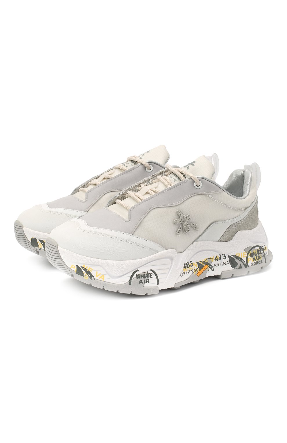 Комбинированные кроссовки PREMIATA, арт. R0YTRECK/VAR190, фото 1