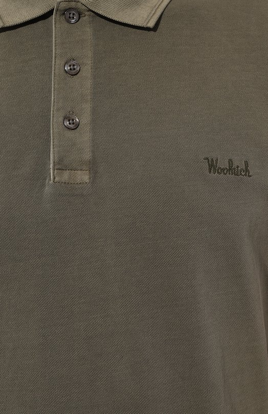 фото Хлопковое поло woolrich