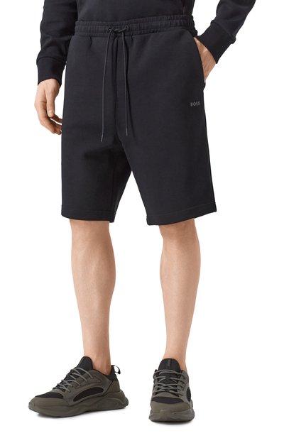 Хлопковые шорты BOSS GREEN, арт. 50506120, фото 3