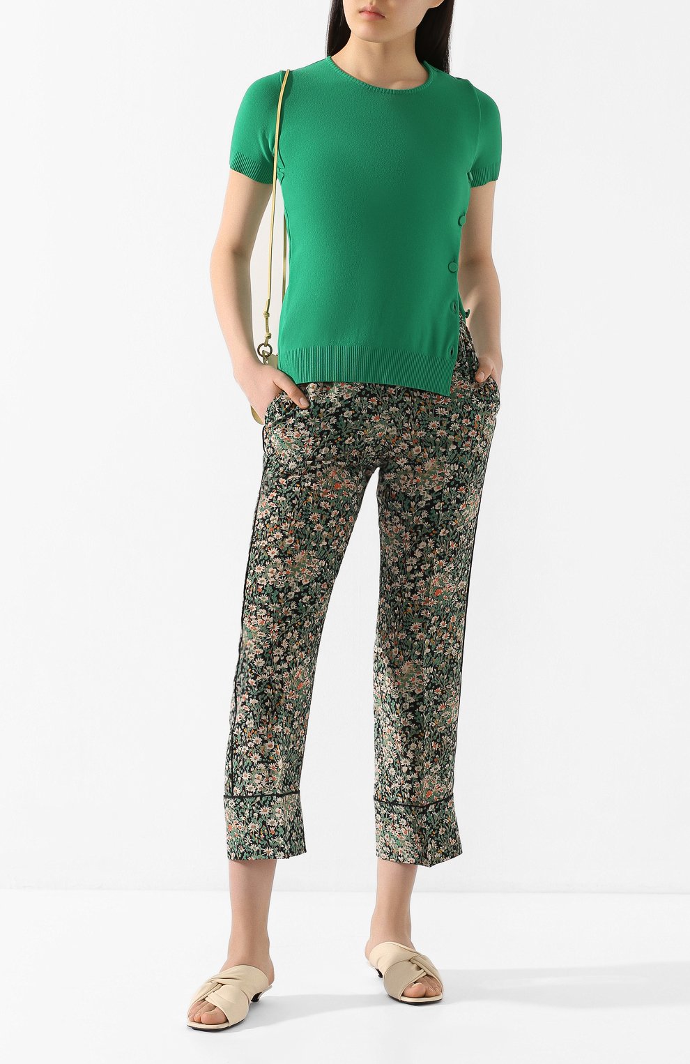 Шелковые брюки N21, арт. 20E N2S0/B061/5548, фото 2