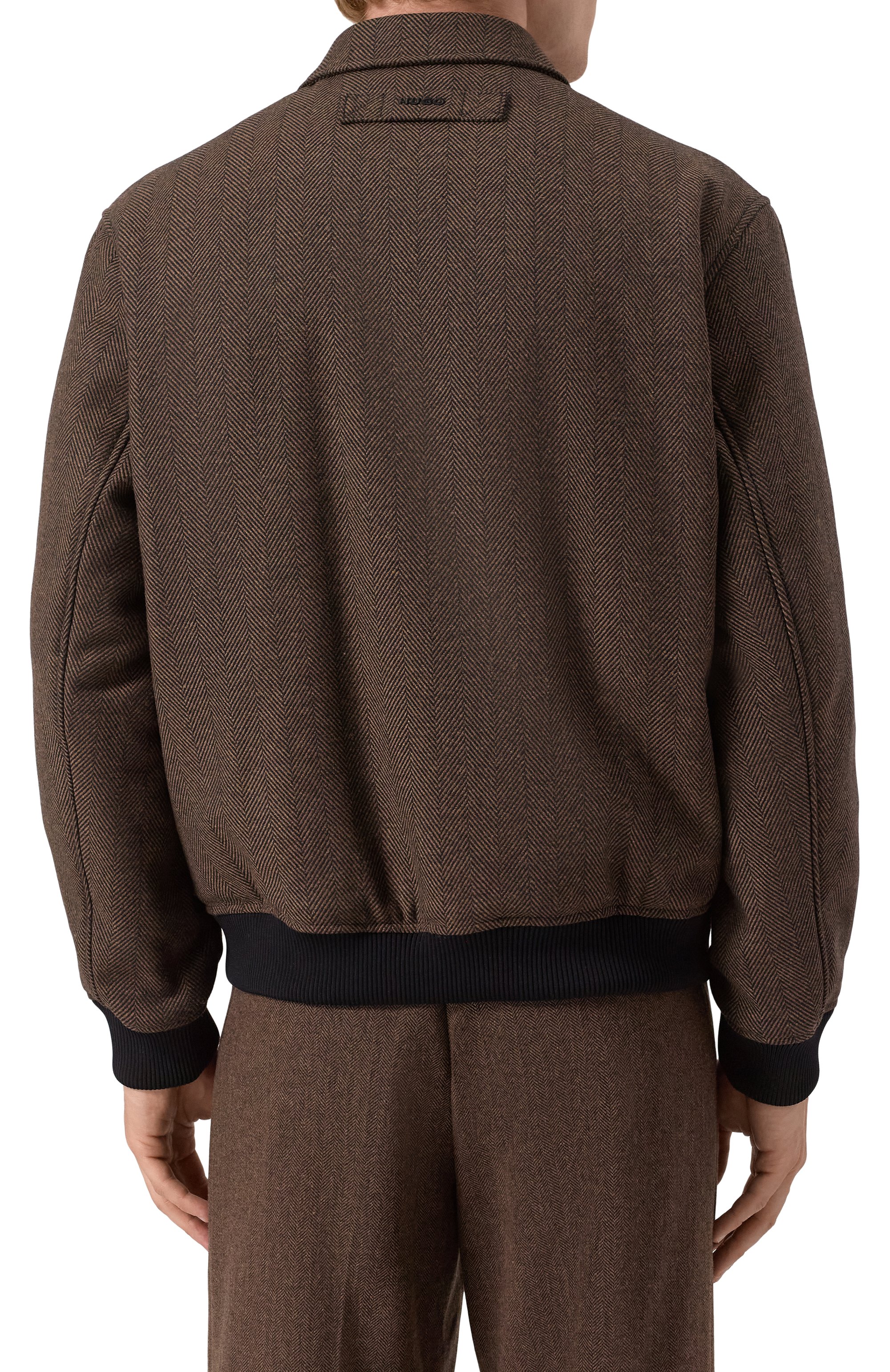 Бомбер из хлопка и шерсти HUGO, арт. 50542617, фото 4