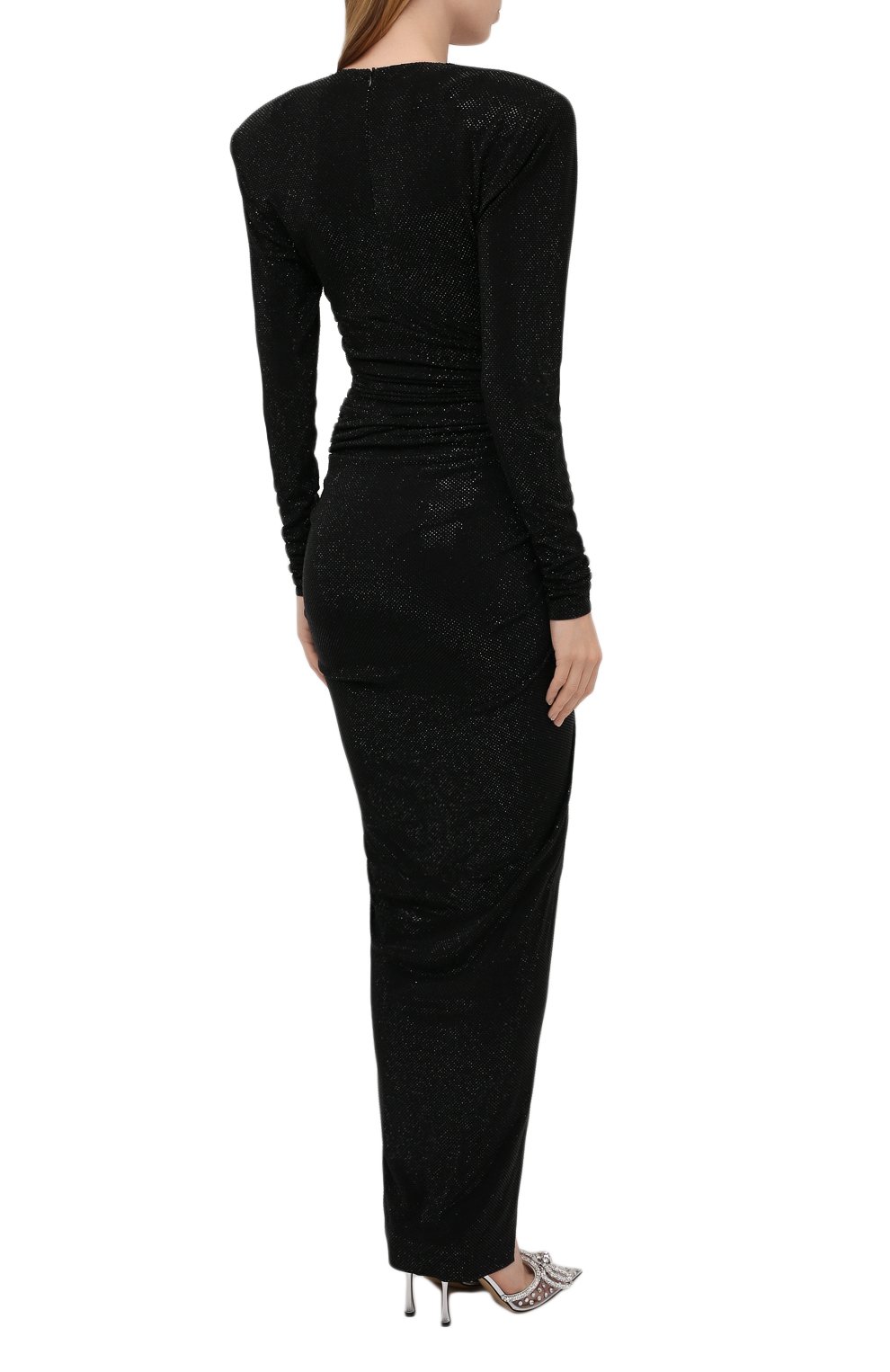 Платье из вискозы ALEXANDRE VAUTHIER, арт. 214DR1556B 1029B-202, фото 4