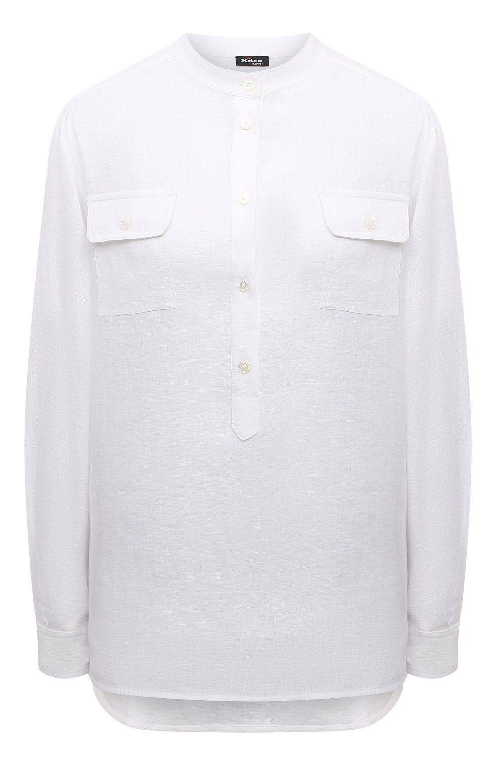 Льняная блузка KITON, арт. D55448H08838, фото 1