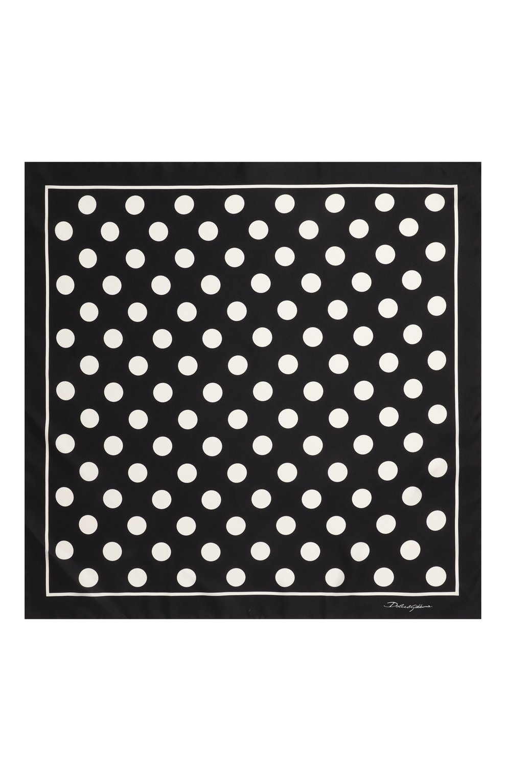 Шелковый платок DOLCE & GABBANA, арт. FN092R/GDCLA, фото 5