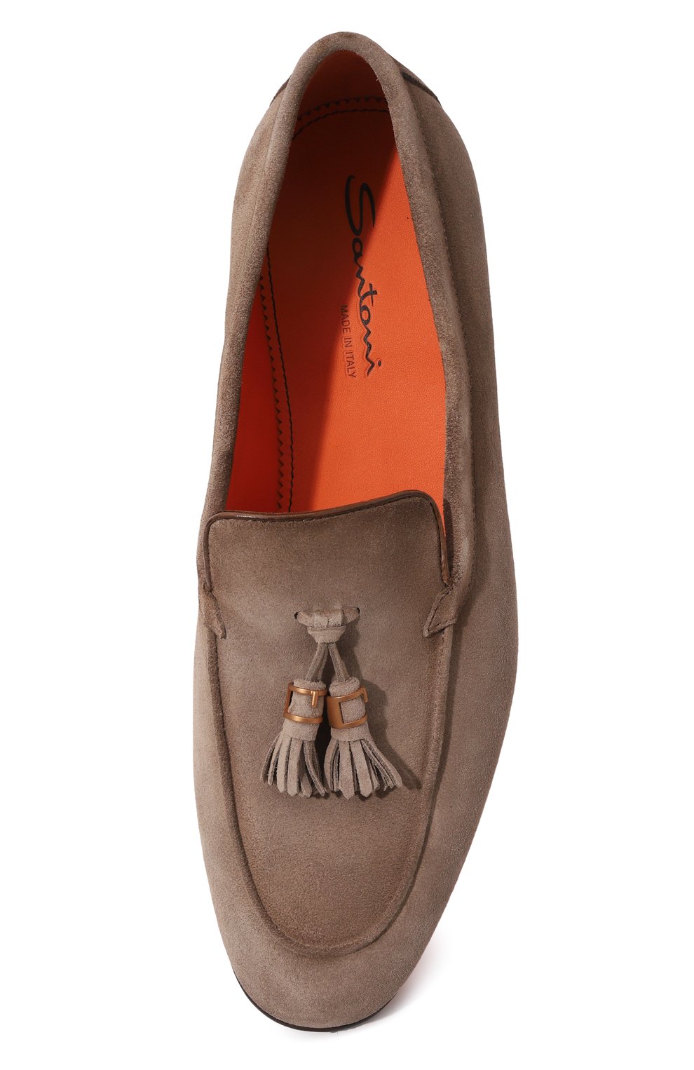 Замшевые лоферы carlos SANTONI, арт. MCNG18432LA3BSH6M45, фото 6