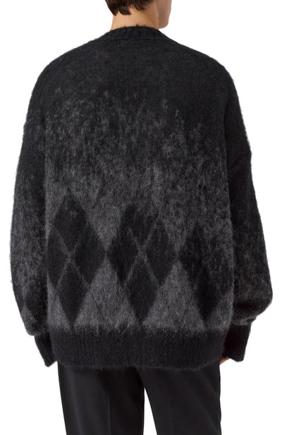 Кардиган ISABEL BENENATO темно-серого цвета по цене 82100 руб., арт. UK67F25, фото 4 Кардиган ISABEL BENENATO, арт. UK67F25, фото 4