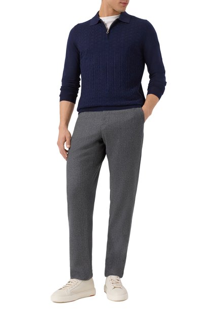 Поло из шерсти и шелка STEFANO RICCI, арт. KE08017P30/E25475, фото 2