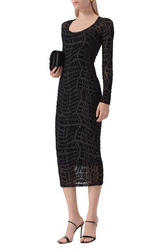 Платье Versace Jeans Couture 79HA0920/JS490 Чёрный  79HA0920/JS490 Фото 2