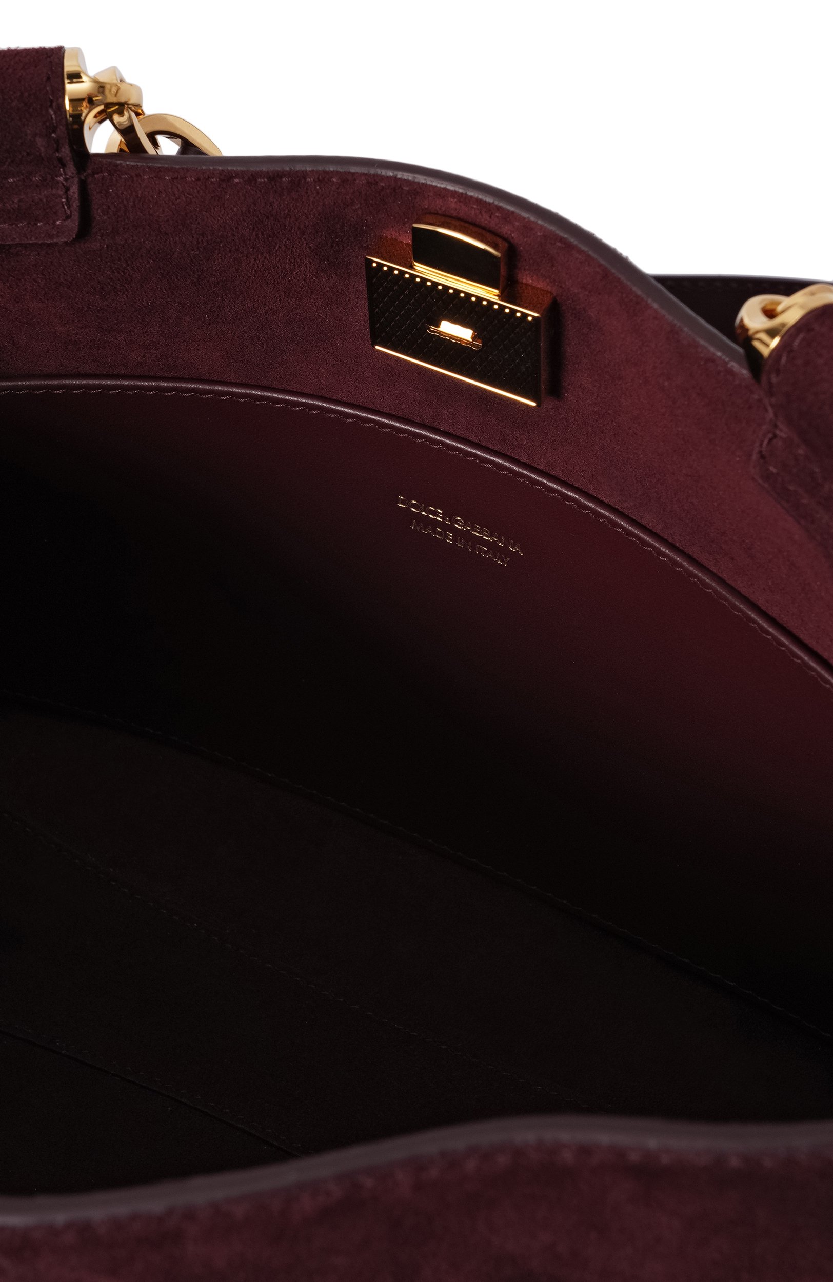 Сумка vittoria DOLCE & GABBANA бордового цвета по цене 214500 руб., арт. BB7896/A0775, фото 5 Сумка vittoria DOLCE & GABBANA, арт. BB7896/A0775, фото 5
