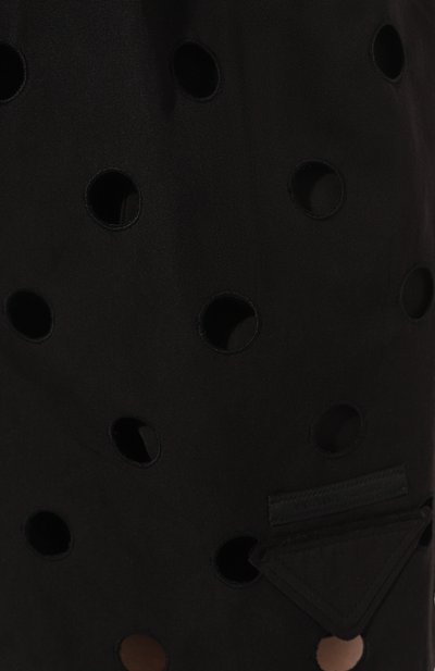 Хлопковые шорты PRADA, арт. P202E-1Y8Q-F0002-202, фото 5