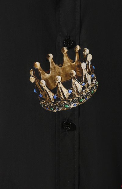Хлопковая рубашка DOLCE & GABBANA, арт. G5EJ0T/HS5CD, фото 5