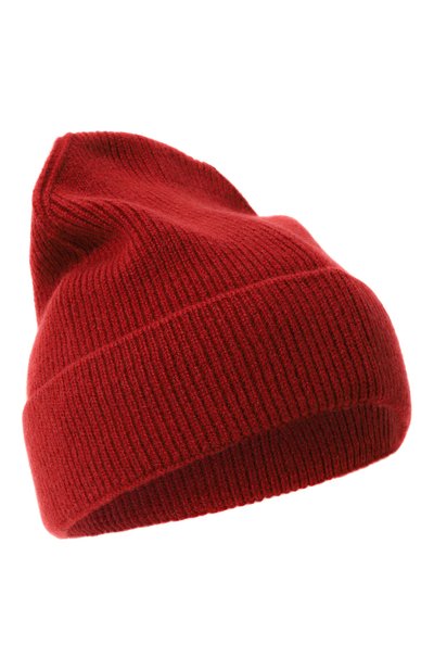 Кашемировая шапка amsterdam CANOE красного цвета по цене 25690 руб., арт. 4912183, фото 1 Кашемировая шапка amsterdam CANOE, арт. 4912183, фото 1