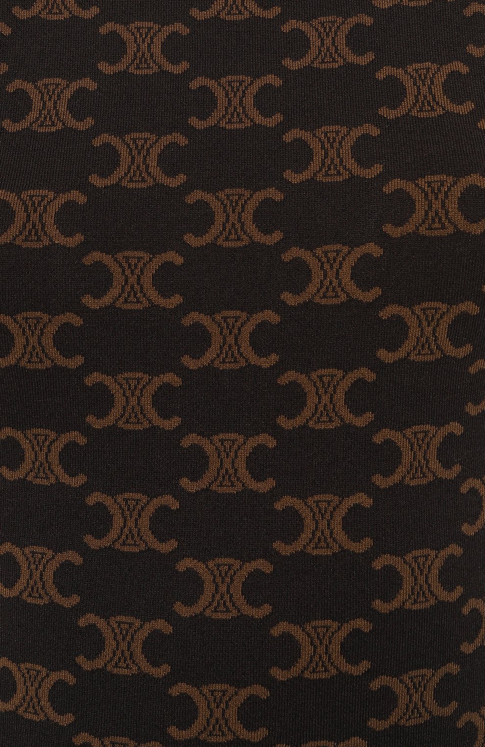 Платье из шелка и хлопка CELINE, арт. 2AG05/916T, фото 5