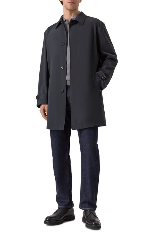 Плащ Brioni SOR80L-PA906 Синий  SOR80L-PA906 Фото 2