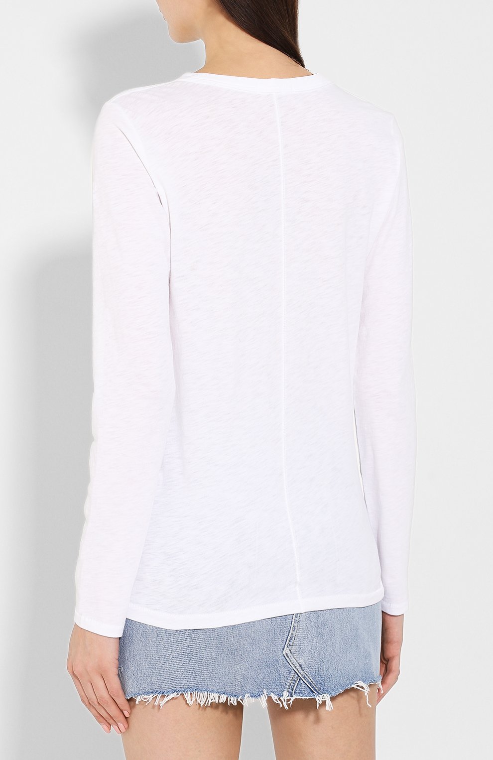 Хлопковый лонгслив RAG AND BONE, арт. W275C51CH, фото 4