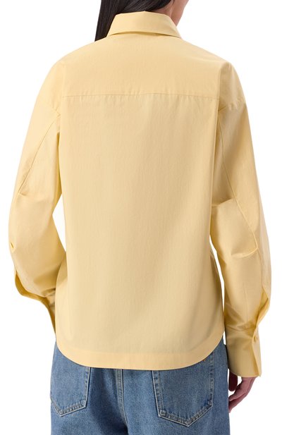 Хлопковая рубашка THE ATTICO, арт. 260WCH00014/CCC052AA, фото 4