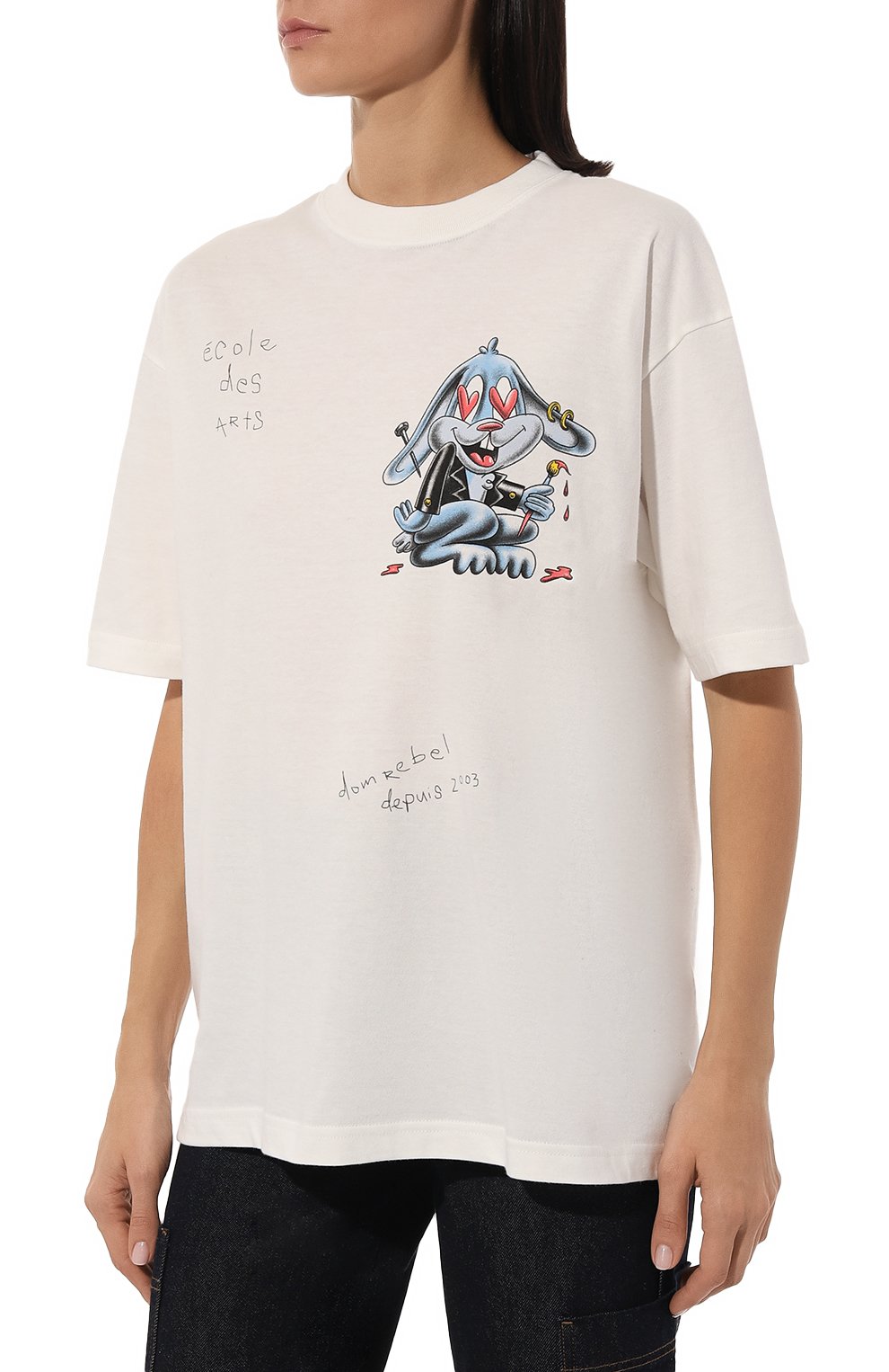 Хлопковая футболка DOMREBEL, арт. T0NY/T-SHIRT, фото 3