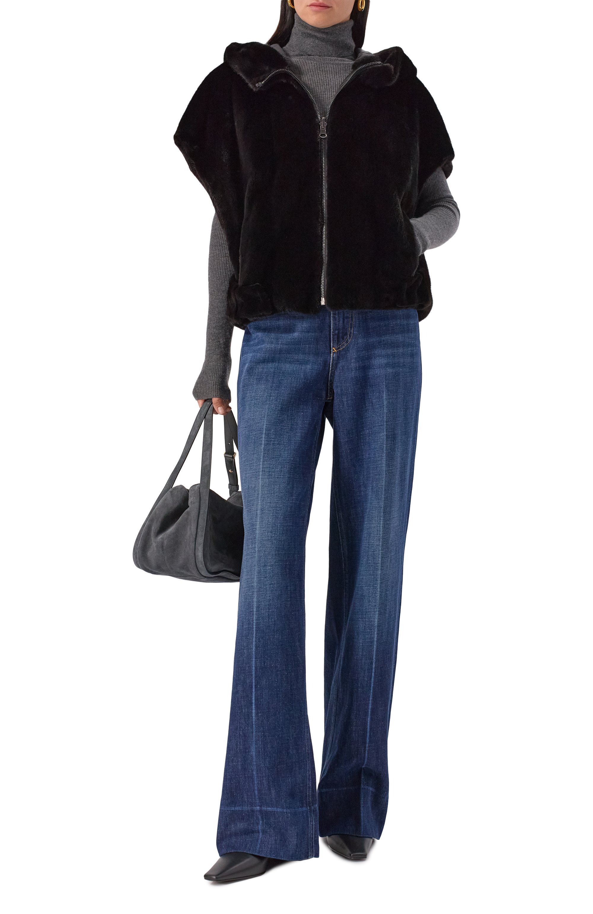 Двусторонний жилет из норки VICTORIA KUSENKOVA, арт. 822804002688, фото 2