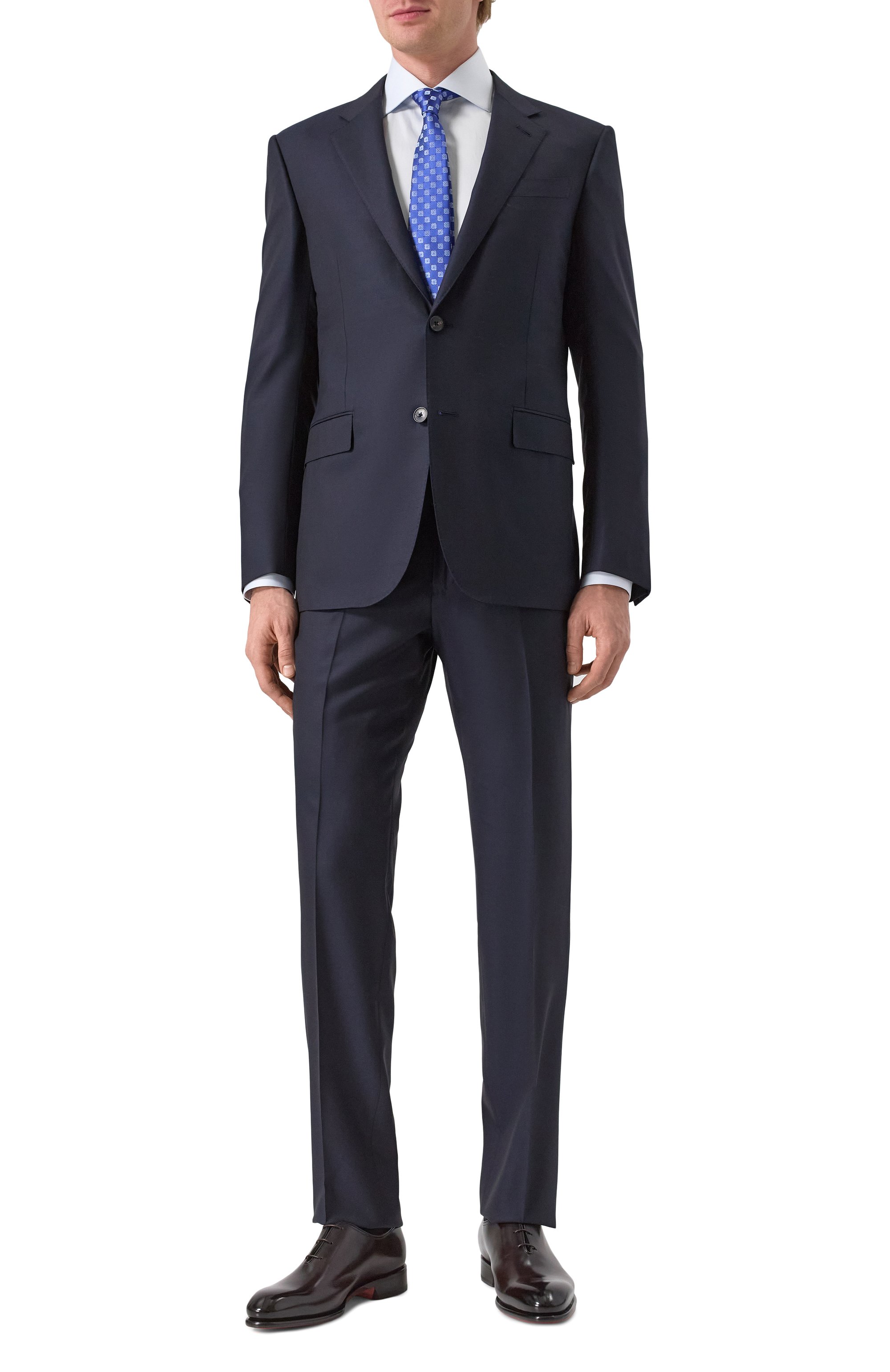 Кожаные оксфорды carter SANTONI, арт. MCCG16229MC1HVVDN01, фото 2