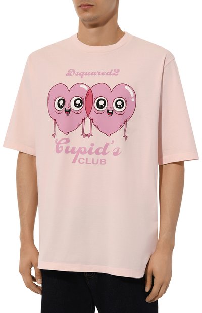 Хлопковая футболка DSQUARED2, арт. S74GD1245, фото 3