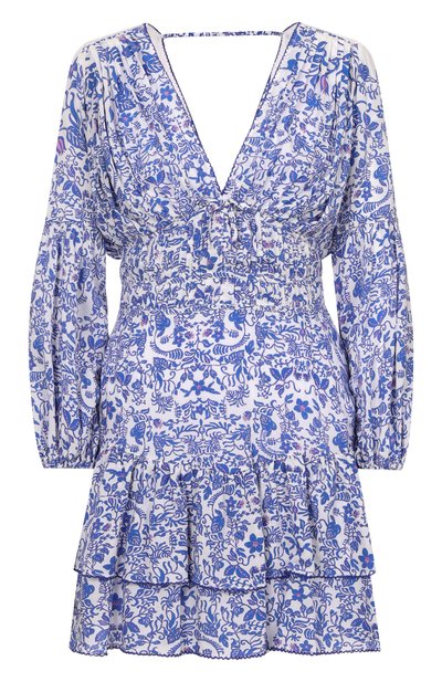 Женское платье из вискозы POUPETTE ST BARTH, арт. W9CR26NVPTWU