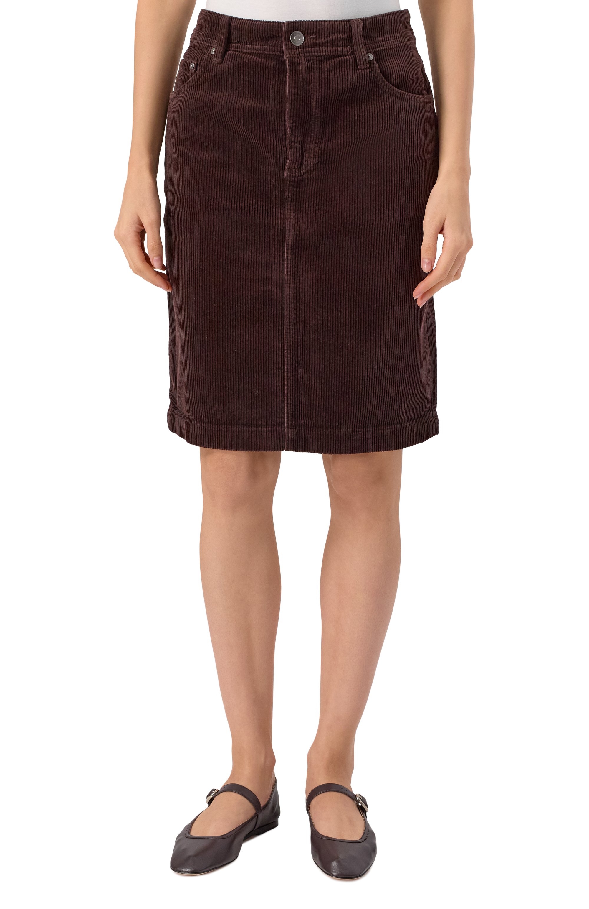 Вельветовая юбка 12 STOREEZ, арт. 134483, фото 3