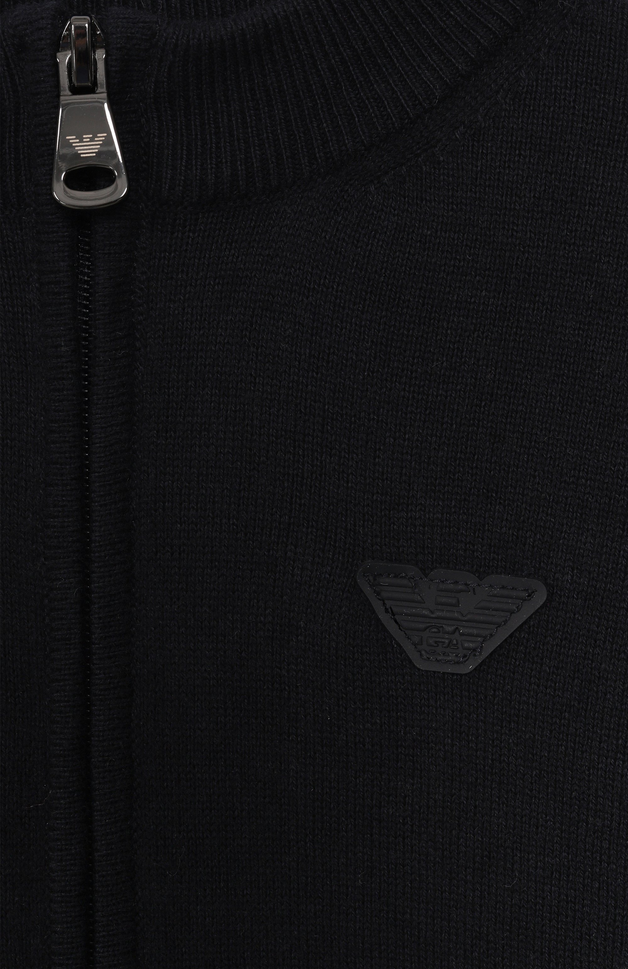 Кардиган из хлопка и шерсти EMPORIO ARMANI, арт. EB000447/AF15211, фото 3