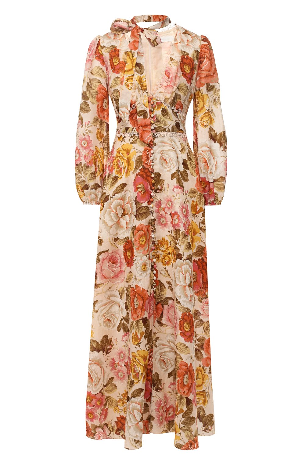 Льняное платье ZIMMERMANN, арт. 5301DB0N, фото 1