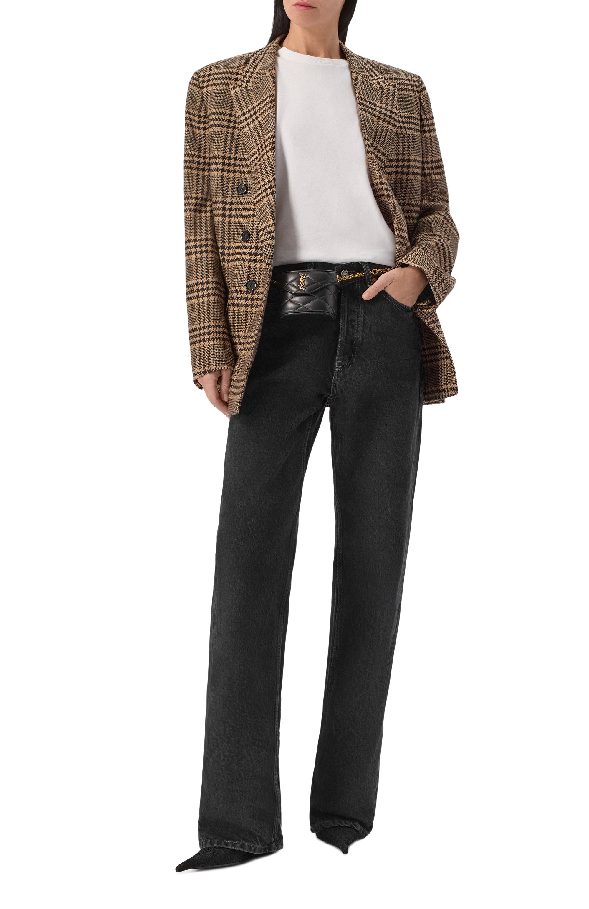 Поясная сумка june SAINT LAURENT, арт. 829055/1EL0W, фото 7