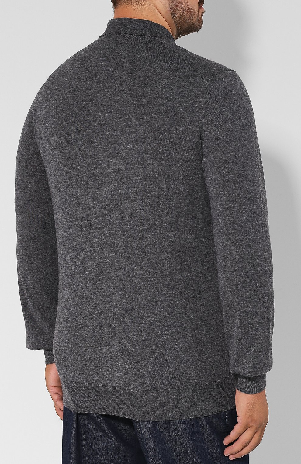 Шерстяное поло с длинными рукавами CANALI, арт. C0017/MK00077/60-64, фото 4