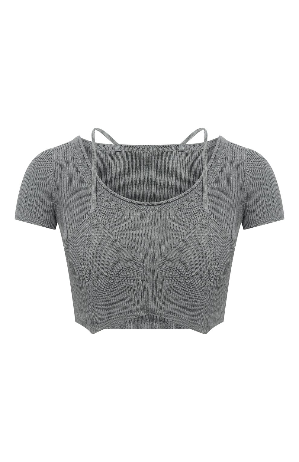 Топ из вис козы JACQUEMUS, арт. 203KN32/202510, фото 1