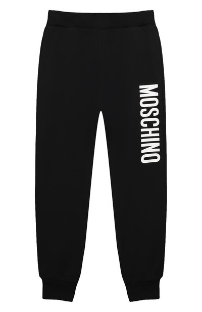 Хлопковые джоггеры MOSCHINO, арт. HUP07N/LDA11/10-14, фото 1