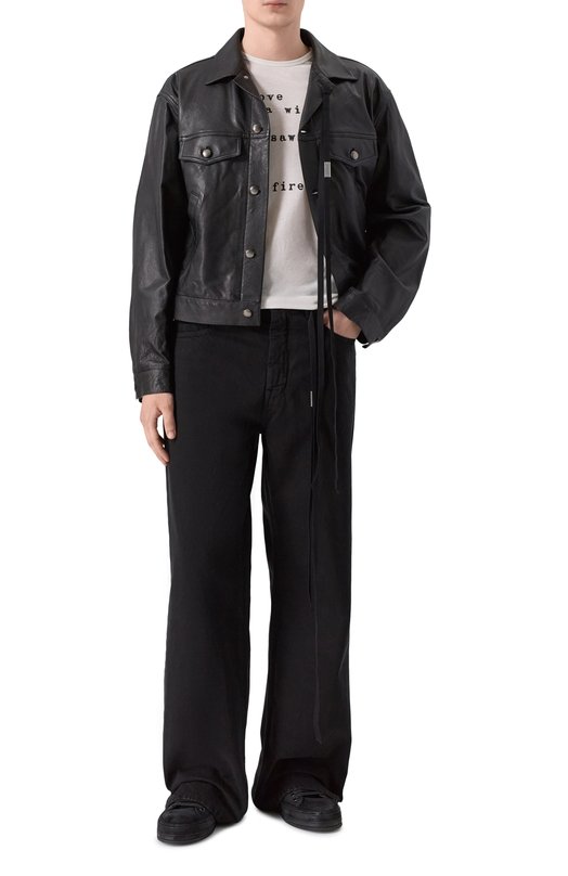 Джинсы Ann Demeulemeester B0013616/FA038 Чёрный  B0013616/FA038 Фото 2