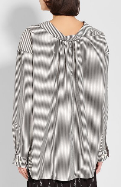 Рубашка в полоску BALENCIAGA, арт. 601836/TFM05, фото 4