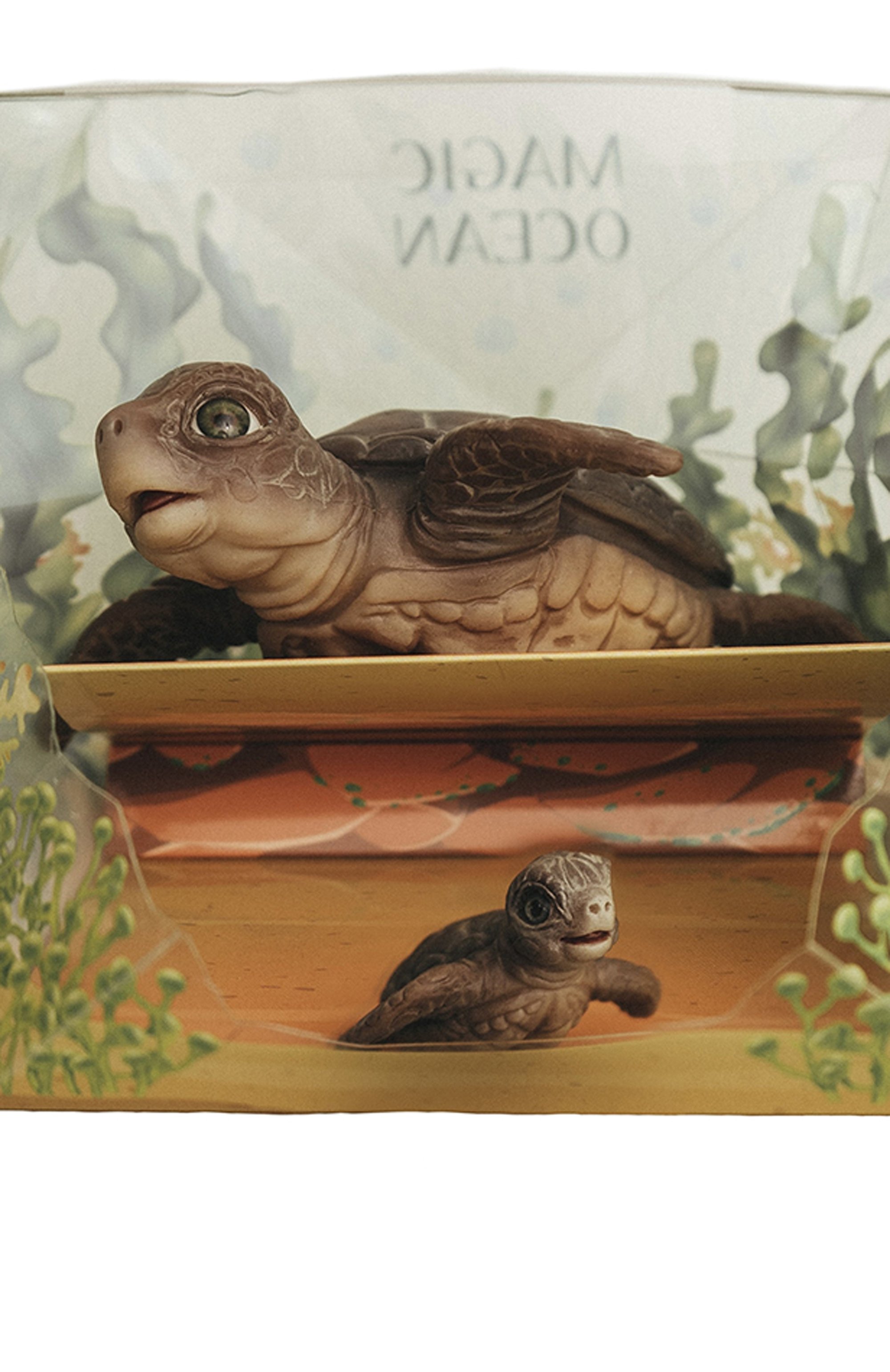 Игрушка черепаха с черепашонком magic ocean MAGIC MANUFACTORY бежевого цвета по цене 8810 руб., арт. TMO-0001, фото 1 Игрушка черепаха с черепашонком magic ocean MAGIC MANUFACTORY, арт. TMO-0001, фото 1