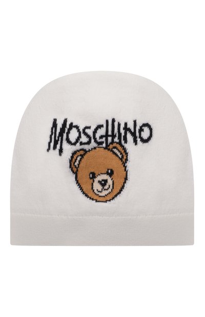 Шапка из хлопка и шерсти MOSCHINO, арт. HMX020/LHE43
